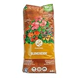 Plantura Bio-Blumenerde, torffrei & klimafreundlich,...